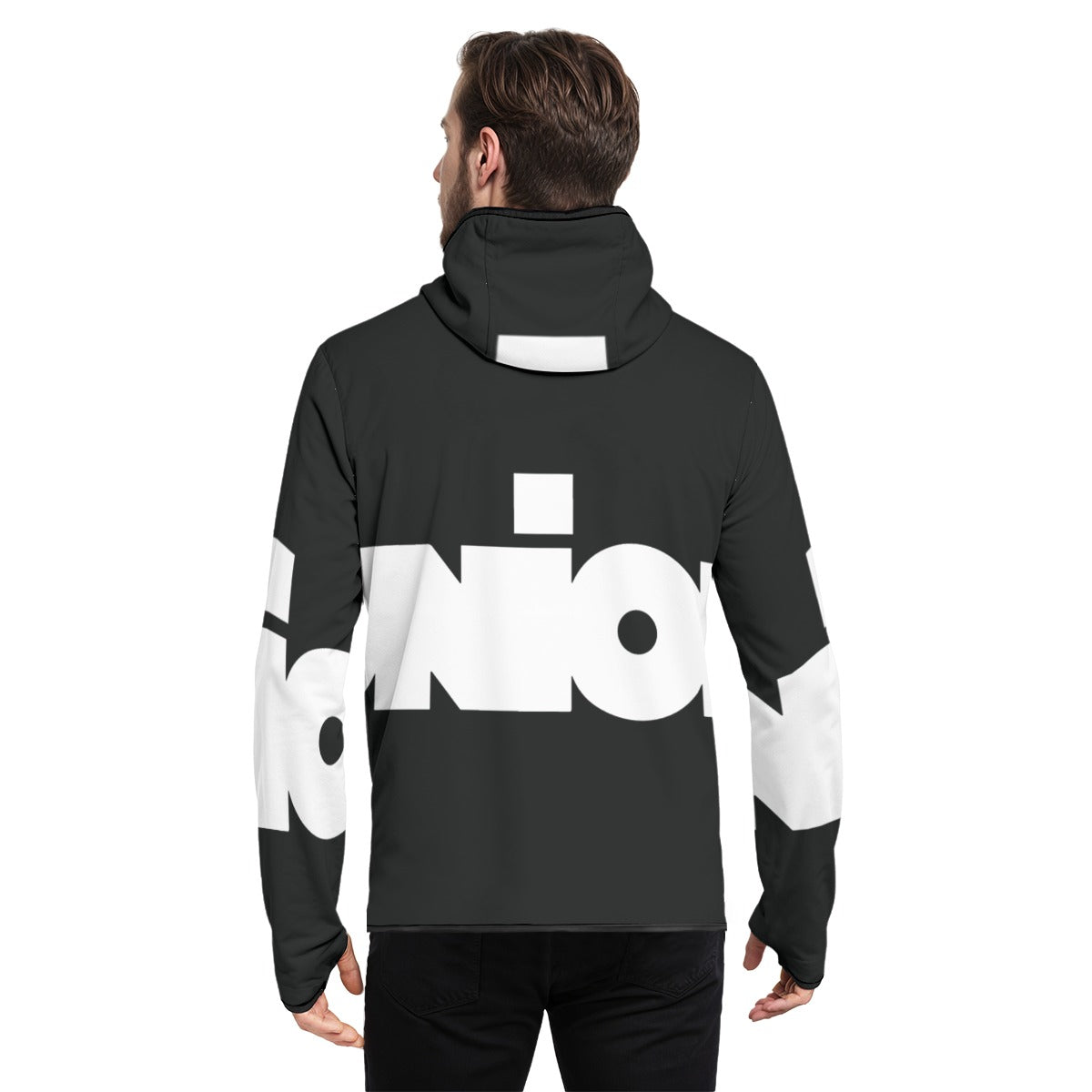 Hoodie with Thumb Hole Design