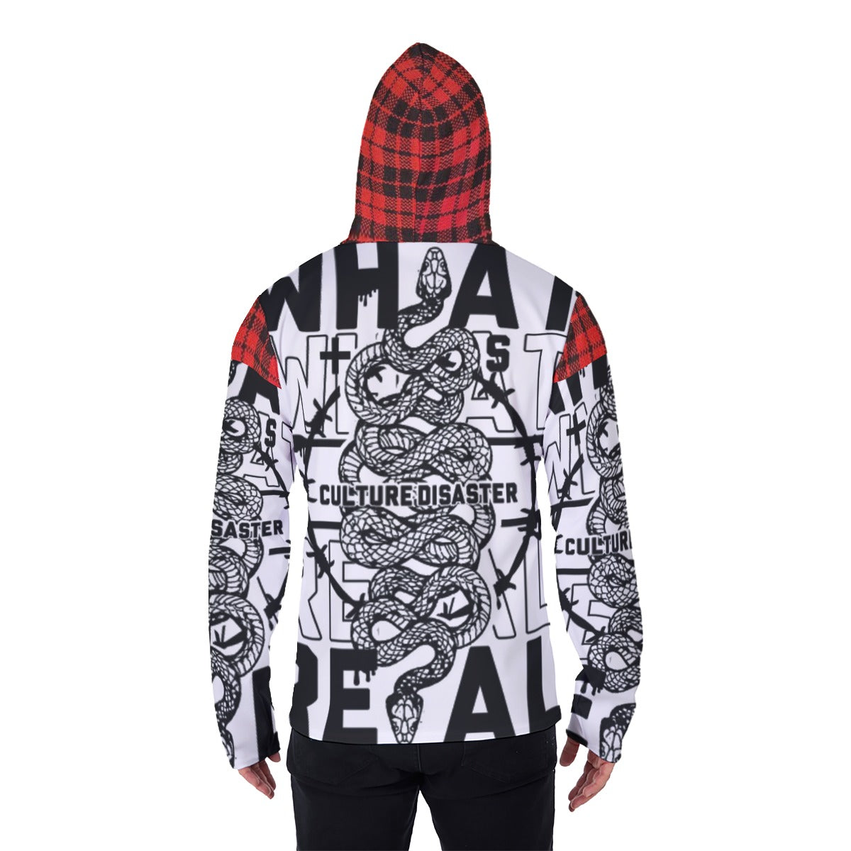 Heavy Fleece Hoodie With Mask